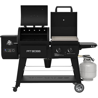Pit Boss Outdoor Cooking > Smokers > Pellet Grills Pit Boss Competition Series 1020 Pellet Grill & Gas Griddle Combo