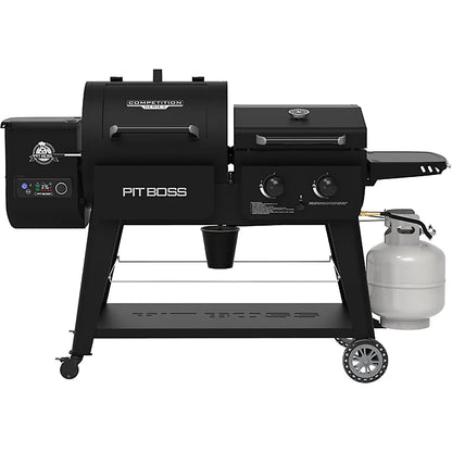 Pit Boss Outdoor Cooking > Smokers > Pellet Grills Pit Boss Competition Series 1020 Pellet Grill & Gas Griddle Combo