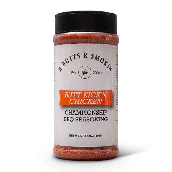 R Butts R Smokin Barbecue Accessories > Food Prep > Sauces & Spices R Butts R Smokin' Butt Kick'n Chicken BBQ Rub