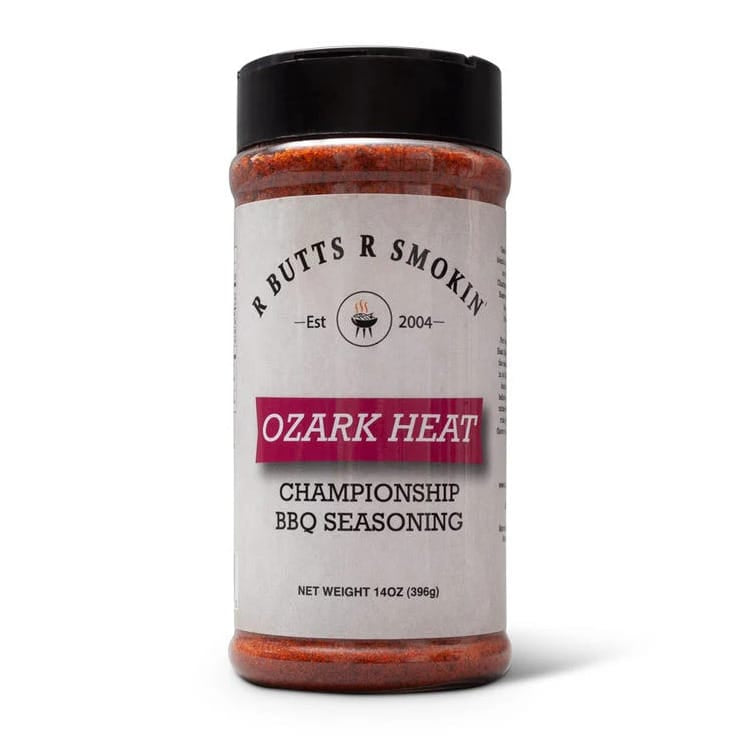 R Butts R Smokin Barbecue Accessories > Food Prep > Sauces & Spices R Butts R Smokin' Ozark Heat BBQ Rub