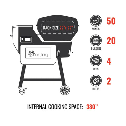 Recteq Outdoor Cooking > Smokers > Pellet Grills Recteq Bullseye Deluxe