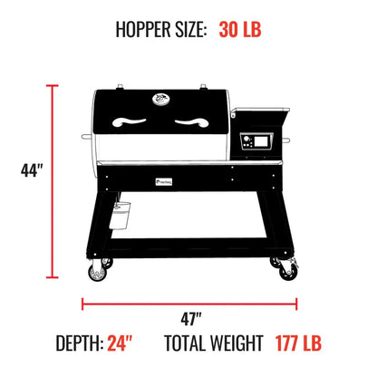 Recteq Outdoor Cooking > Smokers > Pellet Grills Recteq Deck Boss 800