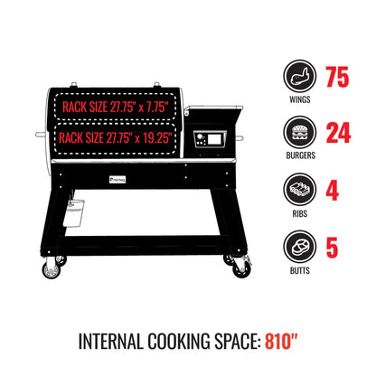 Recteq Outdoor Cooking > Smokers > Pellet Grills Recteq Deck Boss 800