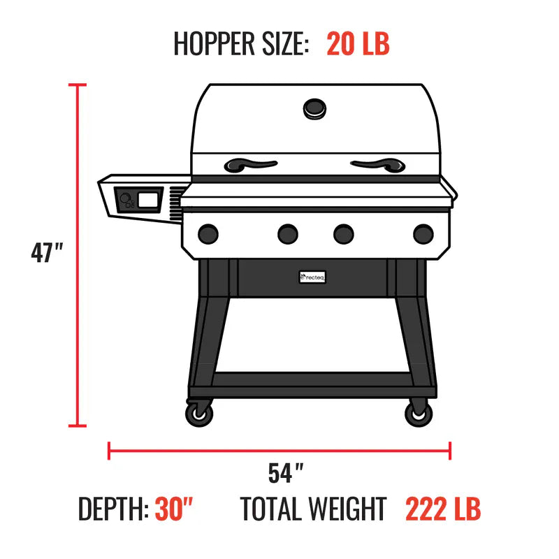 Recteq Outdoor Cooking > Smokers > Pellet Grills Recteq X-Fire pro 825