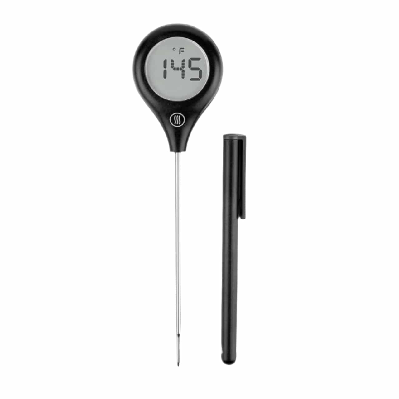 Thermoworks Barbecue Accessories > Thermometers > Digital > Instant Read Black Thermoworks ThermoPop Generation 2 - Digital Thermometer