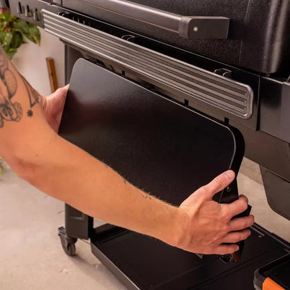 Traeger Barbecue Accessories > Grilling Tools > Attachments > Components Traeger P.A.L Pop-And-Lock Small Folding Front Shelf