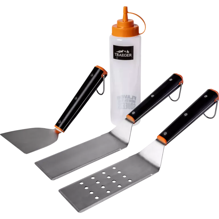Traeger Barbecue Accessories > Tools & Gadgets > Toolsets Traeger Flat Top Grill Essentials Kit
