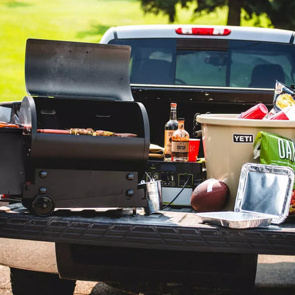 Traeger Outdoor Cooking > Smokers > Pellet Grills Traeger Tailgater Portable Grill