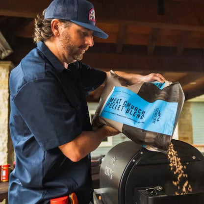 Traeger Wood & Charcoal > Smoke Pellets Traeger Pellets Limited Edition Meat Church Blend - 18lbs