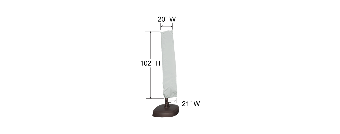 Treasure Garden Outdoor Living > Patio Accessories > Protective Covers Treasure Garden AG25T Cantilever Umbrella Cover PFC955
