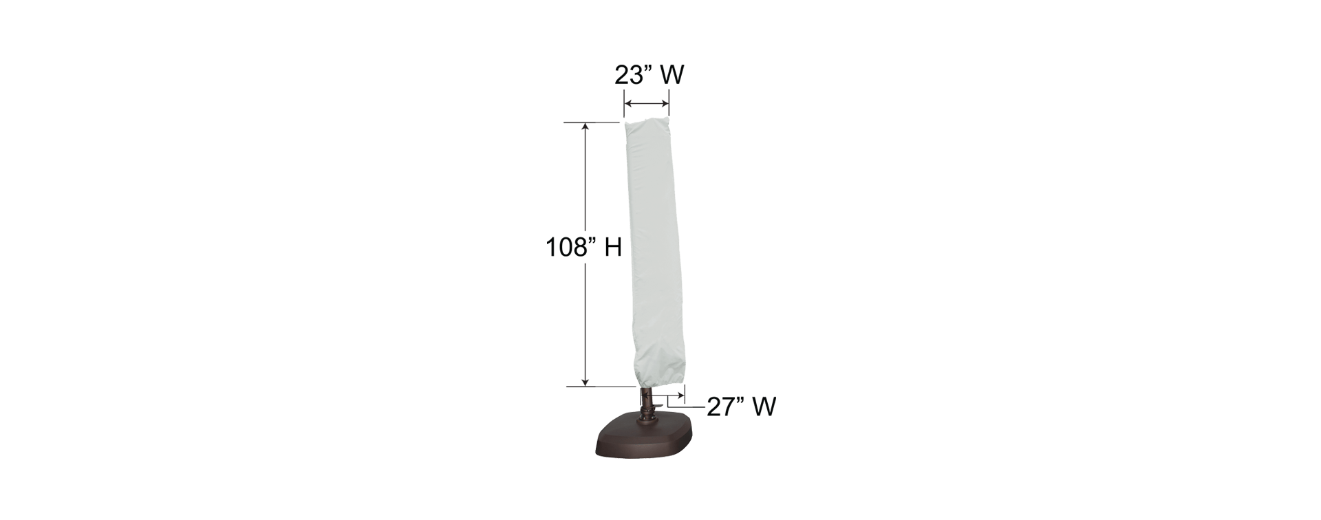 Treasure Garden Outdoor Living > Patio Accessories > Protective Covers Treasure Garden Cantilever Umbrella Cover PFC920 - AKZ Series