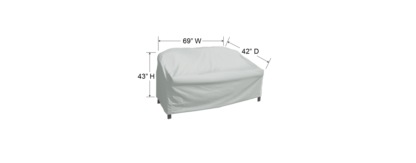 Treasure Garden Outdoor Living > Patio Accessories > Protective Covers Treasure Garden Loveseat Cover - Extra Large