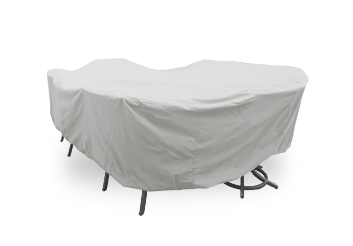 Treasure Garden Outdoor Living > Patio Accessories > Protective Covers Treasure Garden PFC596 Oval/Rectangle Table & Chairs Cover - Large