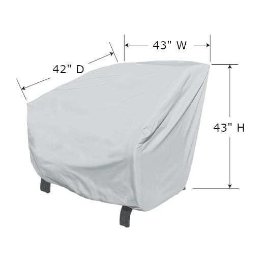 Treasure Garden Outdoor Living > Patio Furniture > Accessories > Covers Treasure Garden Lounge Chair Cover - Extra Large