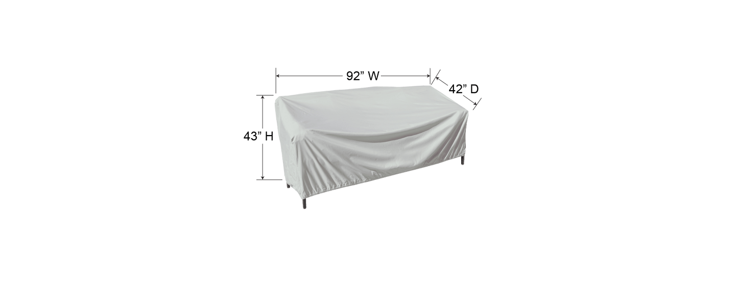 Treasure Garden Outdoor Living > Patio Furniture > Accessories > Covers Treasure Garden Sofa Cover - Extra Large
