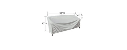 Treasure Garden Outdoor Living > Patio Furniture > Accessories > Covers Treasure Garden Sofa Cover - Extra Large