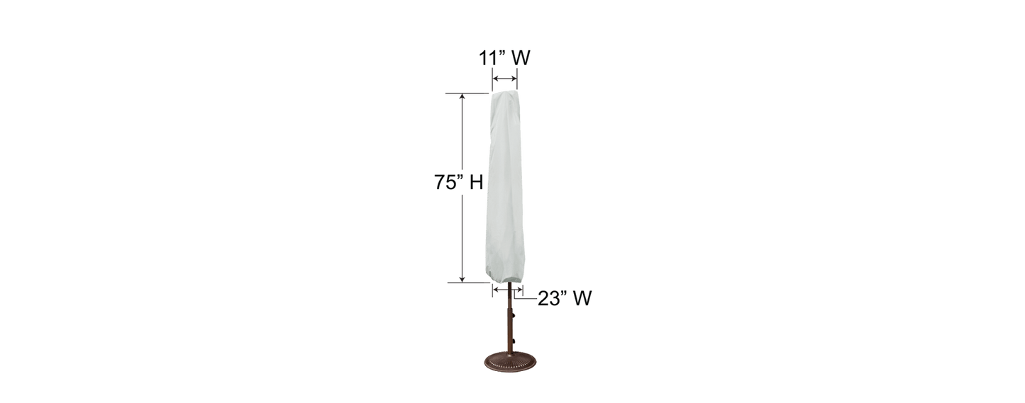 Treasure Garden Outdoor Living > Patio Furniture > Accessories > Covers > Umbrella Treasure Garden Market Umbrella Cover - 9, 10, and 11 ft.
