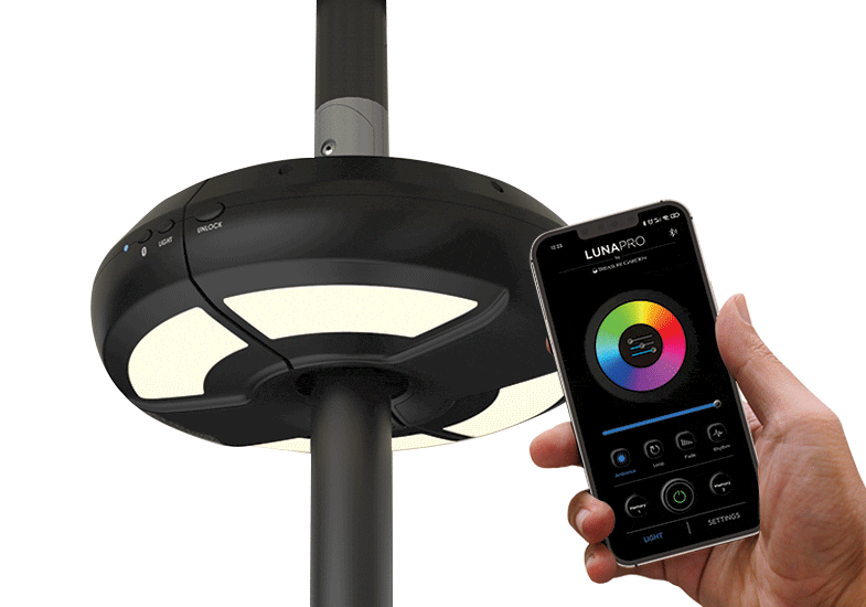 Treasure Garden Outdoor Living > Patio Furniture > Umbrellas > Accessories Treasure Garden Luna Pro Umbrella Light