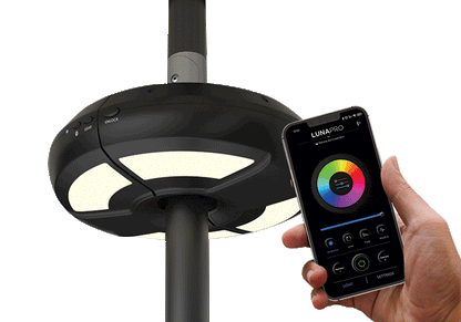 Treasure Garden Outdoor Living > Patio Furniture > Umbrellas > Accessories Treasure Garden Luna Pro Umbrella Light