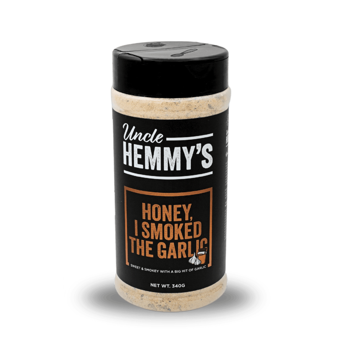Uncle Hemmy Edibles > Seasoning > Rubs Uncle Hemmy's Honey, I Smoked The Garlic BBQ Rub