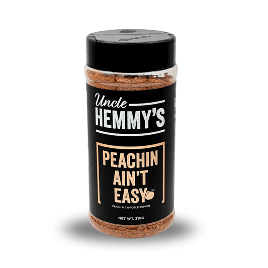 Uncle Hemmy Edibles > Seasoning > Rubs Uncle Hemmy's Peachin' Ain't Easy BBQ Rub