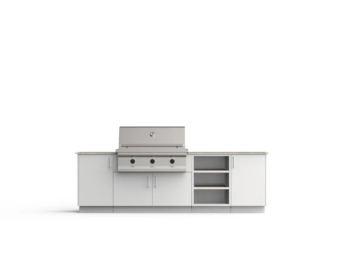 Urban Bonfire Outdoor Cooking > Outdoor Kitchens > Islands Chantilly / I will supply my own counter top / Without Back Panels Urban Bonfire Prairie 42