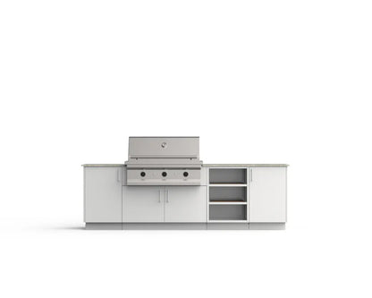 Urban Bonfire Outdoor Cooking > Outdoor Kitchens > Islands Chantilly / I will supply my own counter top / Without Back Panels Urban Bonfire Prairie 42