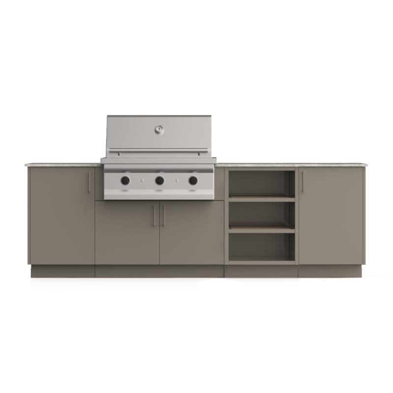 Urban Bonfire Outdoor Cooking > Outdoor Kitchens > Islands Clay / Danae / Without Back Panels Urban Bonfire Prairie 36