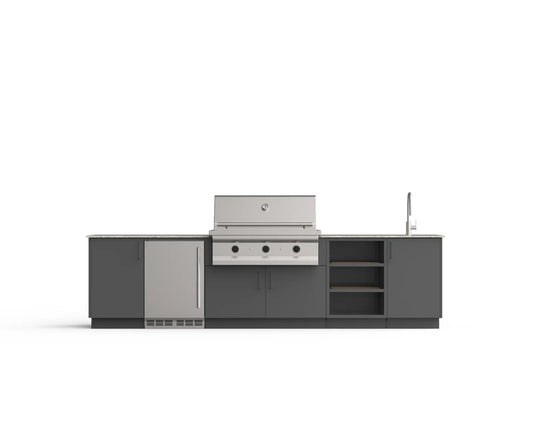 Urban Bonfire Outdoor Cooking > Outdoor Kitchens > Islands Urban Bonfire Breeze 42