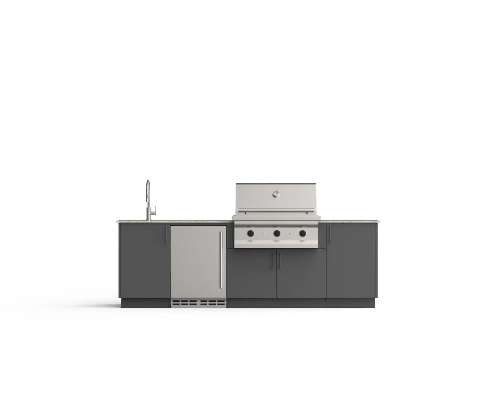 Urban Bonfire Outdoor Cooking > Outdoor Kitchens > Islands Urban Bonfire Dew 36