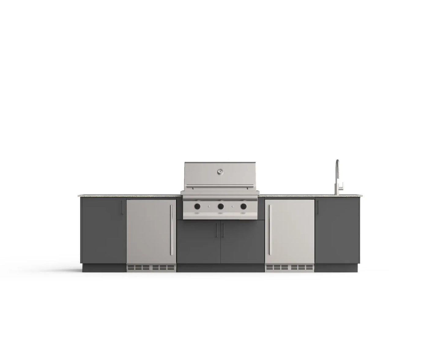 Urban Bonfire Outdoor Cooking > Outdoor Kitchens > Islands Urban Bonfire Fresco 36