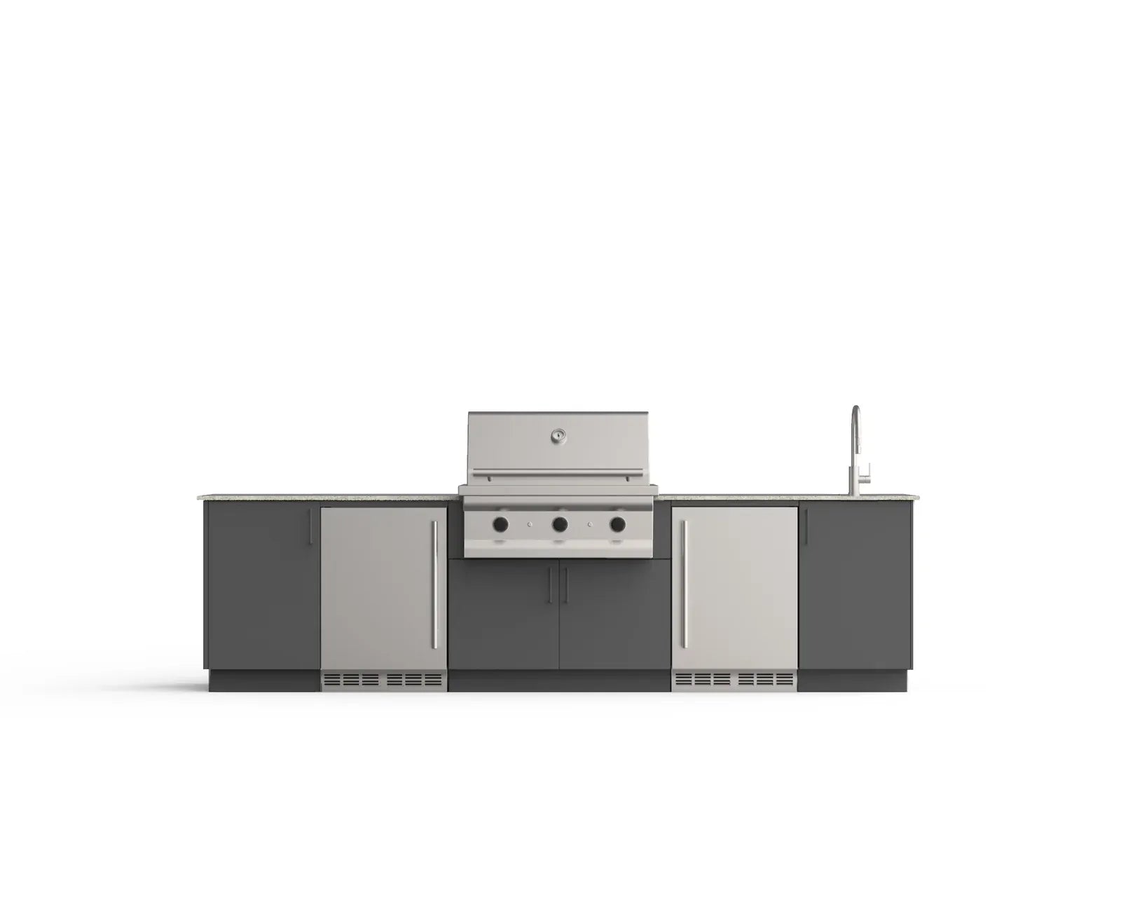 Urban Bonfire Outdoor Cooking > Outdoor Kitchens > Islands Urban Bonfire Fresco 36