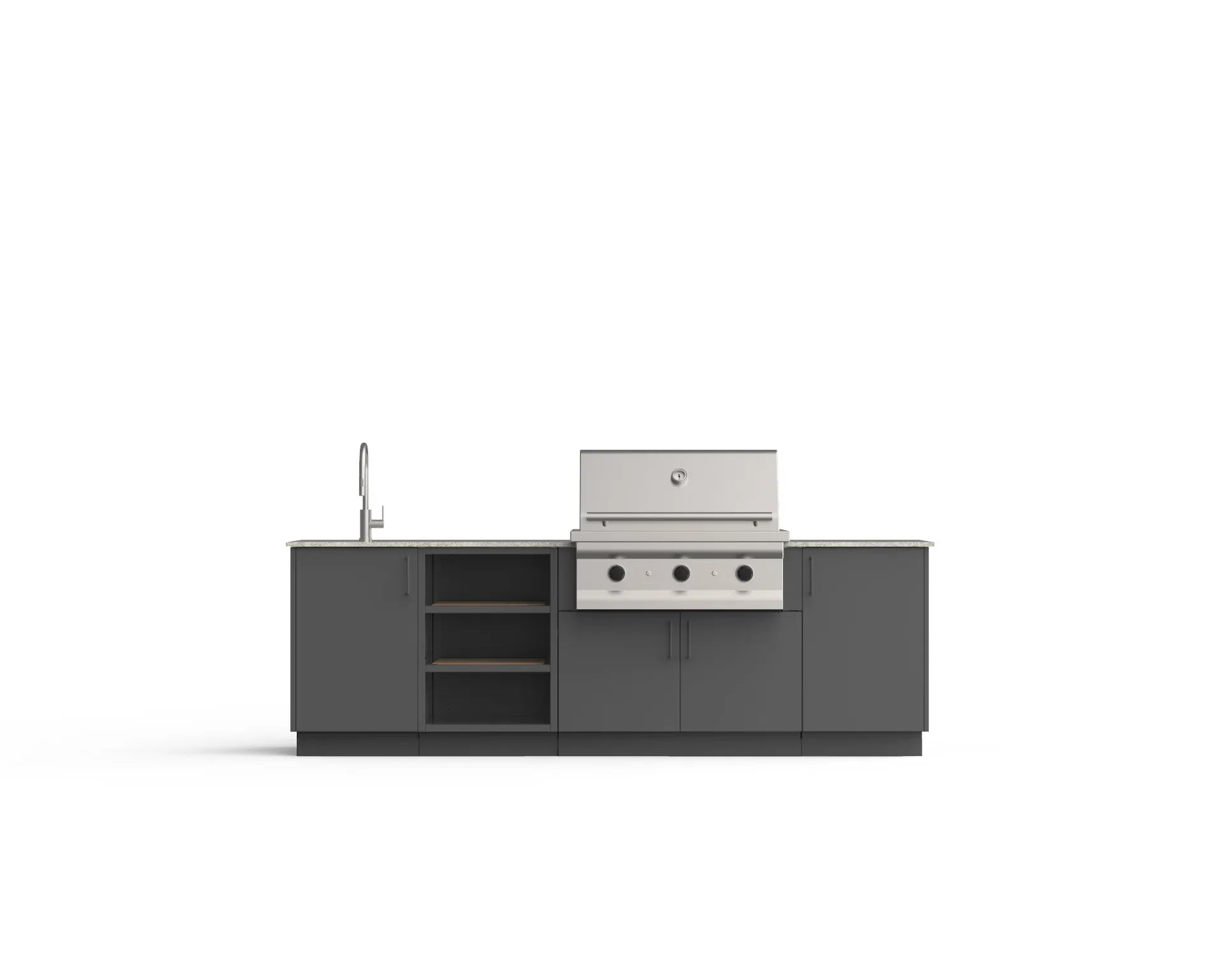Urban Bonfire Outdoor Cooking > Outdoor Kitchens > Islands Urban Bonfire Meadow 36