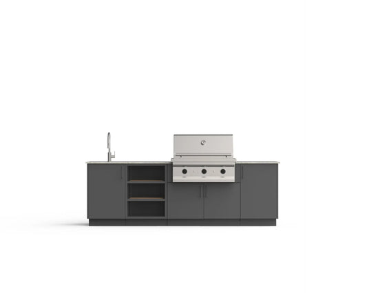 Urban Bonfire Outdoor Cooking > Outdoor Kitchens > Islands Urban Bonfire Meadow 36