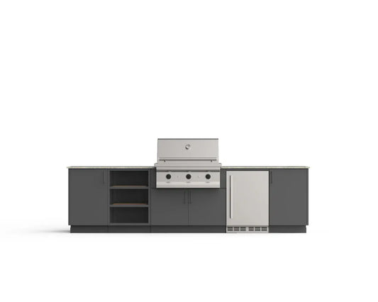 Urban Bonfire Outdoor Cooking > Outdoor Kitchens > Islands Urban Bonfire Ridge 36
