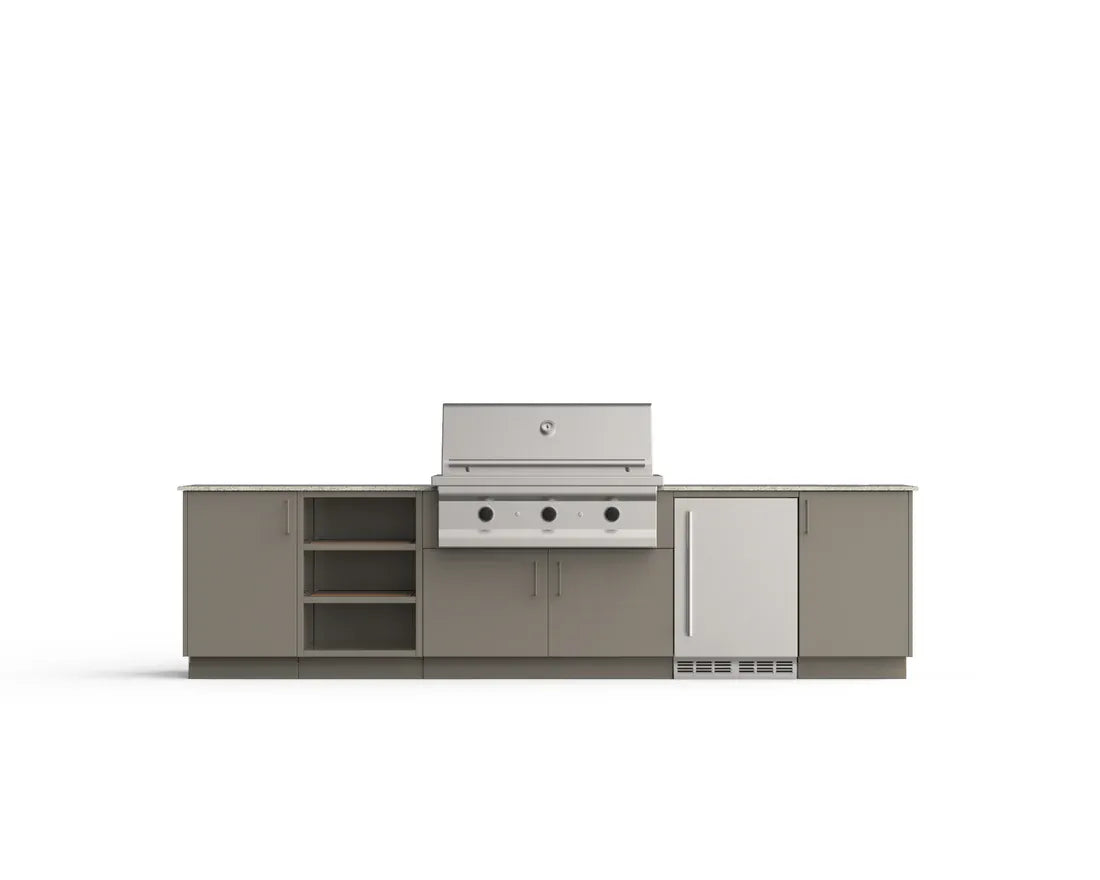 Urban Bonfire Outdoor Cooking > Outdoor Kitchens > Islands Urban Bonfire Ridge 42