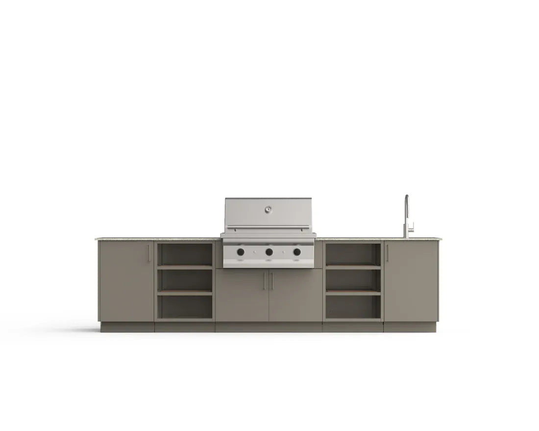 Urban Bonfire Outdoor Cooking > Outdoor Kitchens > Islands Urban Bonfire Stratus 36