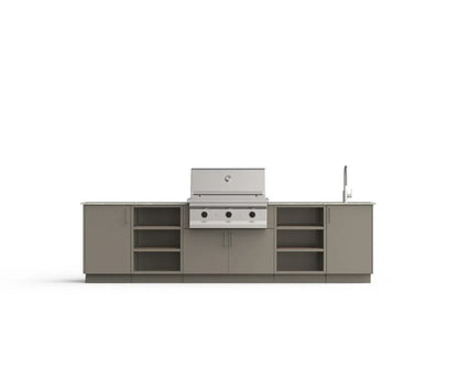 Urban Bonfire Outdoor Cooking > Outdoor Kitchens > Islands Urban Bonfire Stratus 36