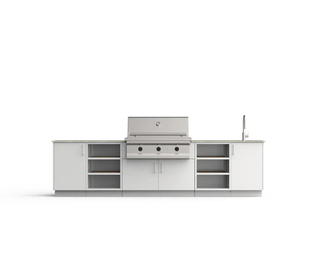 Urban Bonfire Outdoor Cooking > Outdoor Kitchens > Islands Urban Bonfire Stratus 42