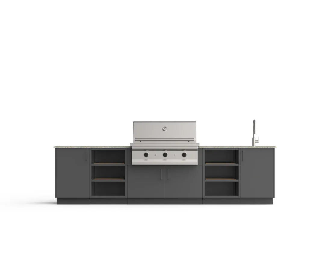 Urban Bonfire Outdoor Cooking > Outdoor Kitchens > Islands Urban Bonfire Stratus 42