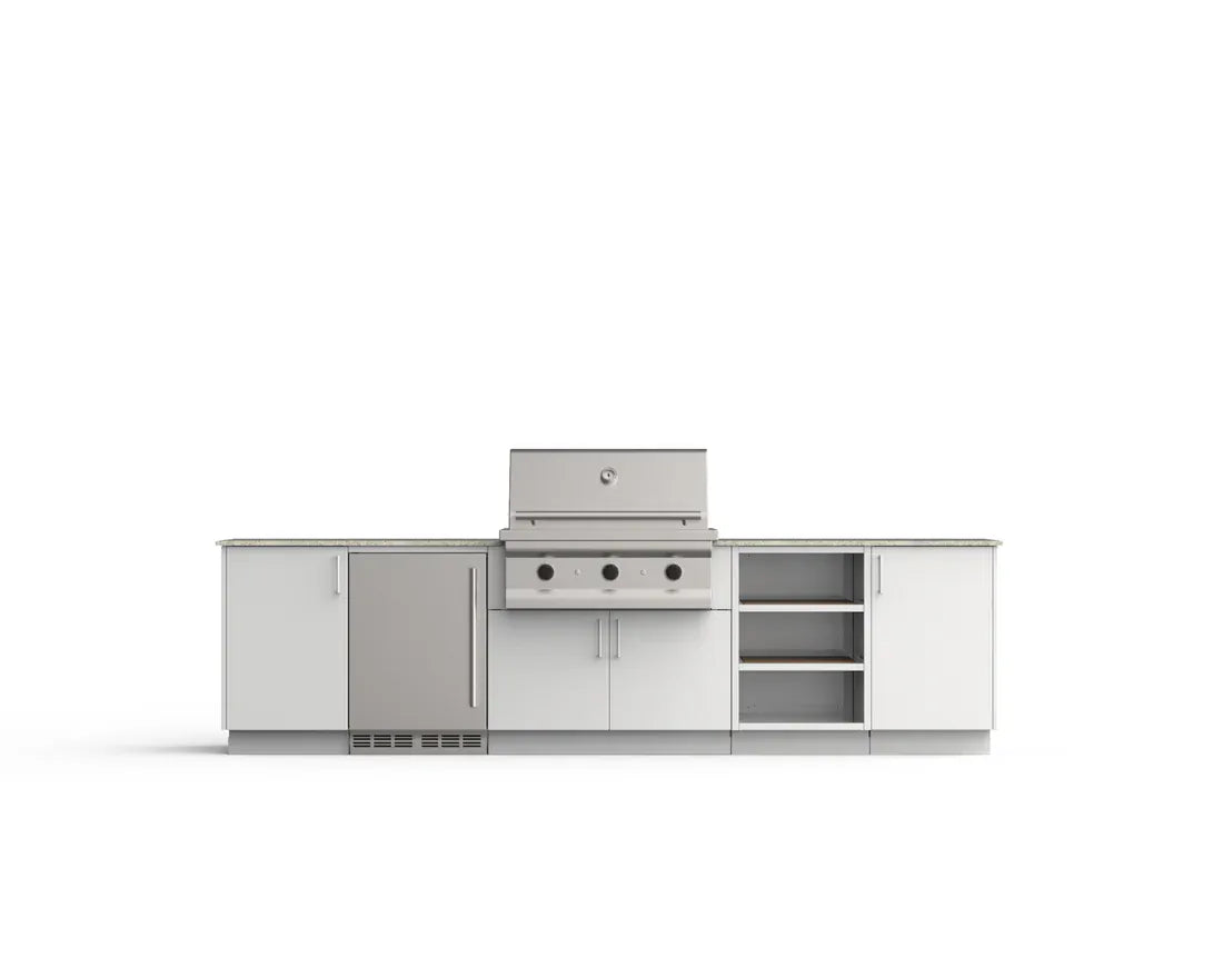 Urban Bonfire Outdoor Cooking > Outdoor Kitchens > Islands Urban Bonfire Taiga 36