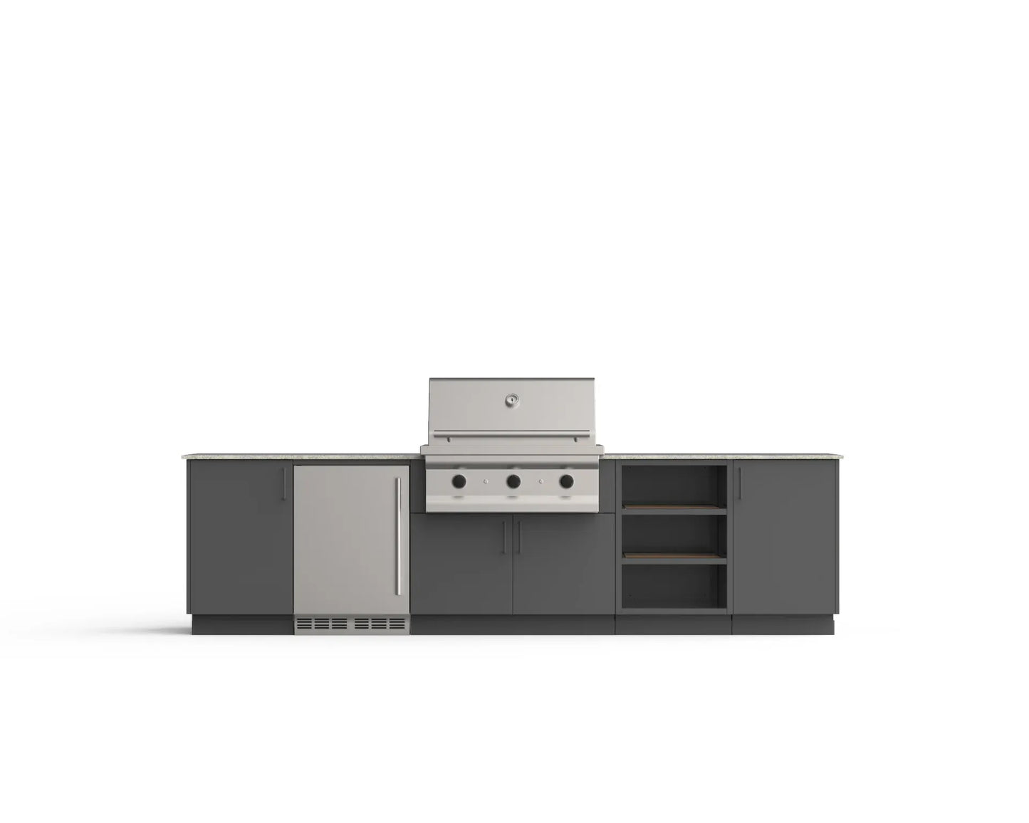 Urban Bonfire Outdoor Cooking > Outdoor Kitchens > Islands Urban Bonfire Taiga 36