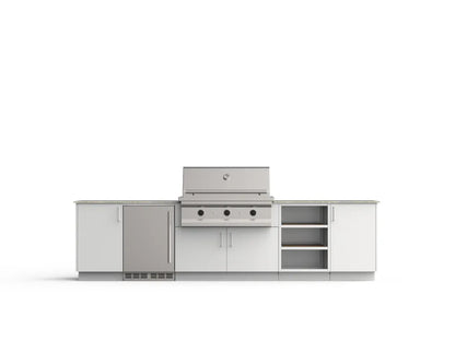Urban Bonfire Outdoor Cooking > Outdoor Kitchens > Islands Urban Bonfire Taiga 42