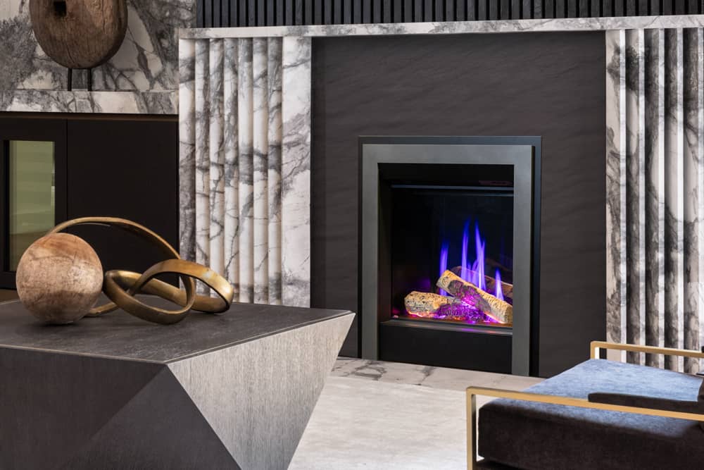 Valor Fireplaces > Electric Fireplaces > Traditional Valor PE2 LCD Electric Fireplace