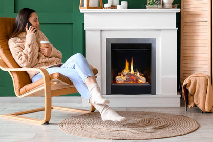 Valor Fireplaces > Electric Fireplaces > Traditional Valor PE2 LCD Electric Fireplace