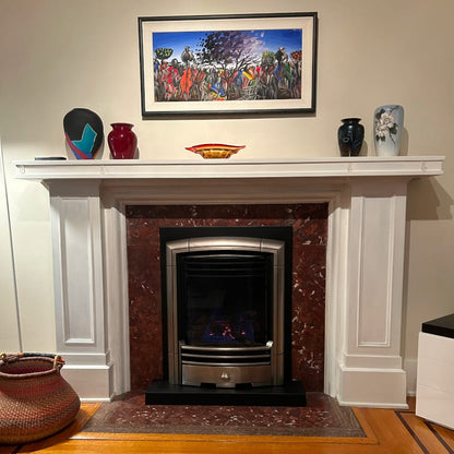 Valor Fireplaces > Gas Fireplaces > Direct Vent > Insert Valor Portrait Series Gas Insert Fireplace