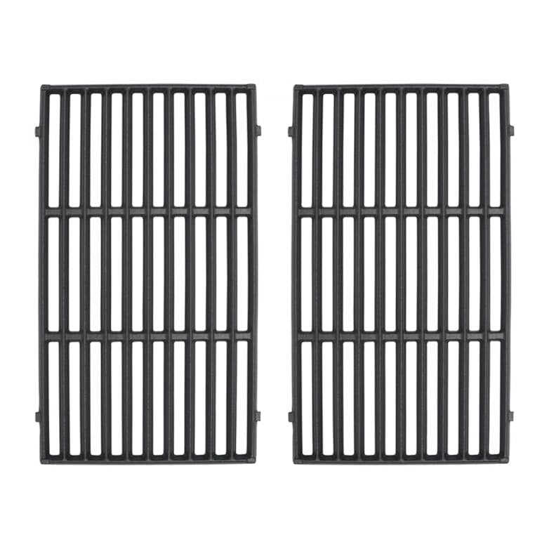 Weber Cooking Grates - Cast Iron Weber 67022 Cast Iron Grates for Spirit II 210 Series (Set of 2)