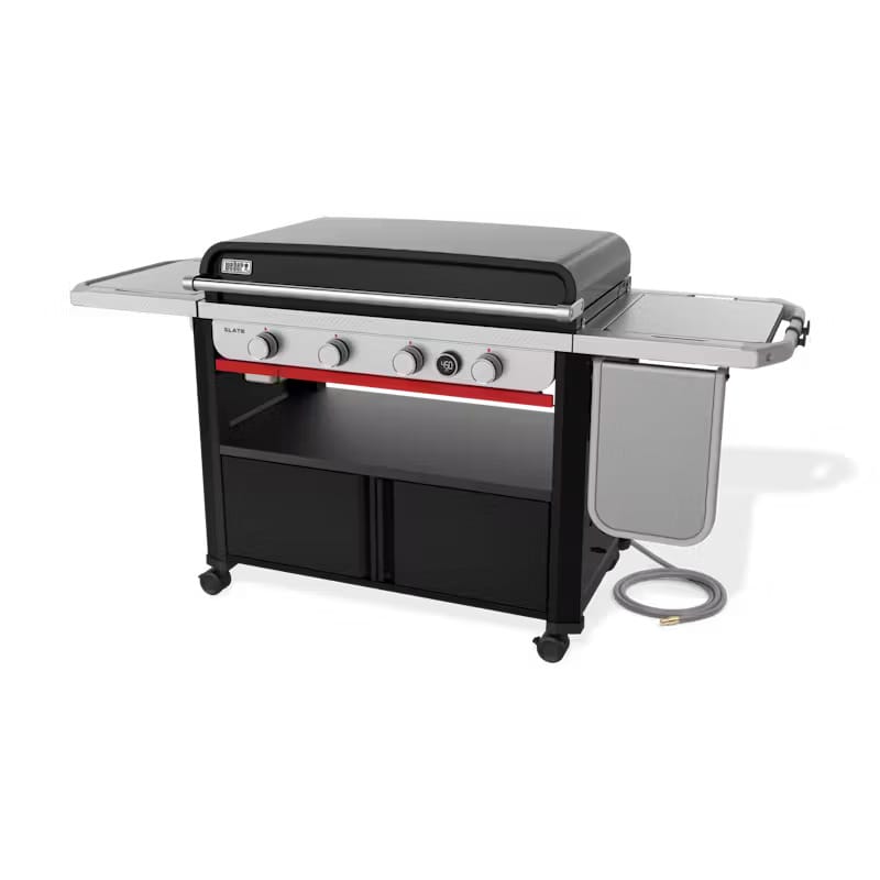 Weber Outdoor Cooking > Gas Grills > Griddle Weber Slate 36" Rust-Resistant Griddle with Extendable Side Table