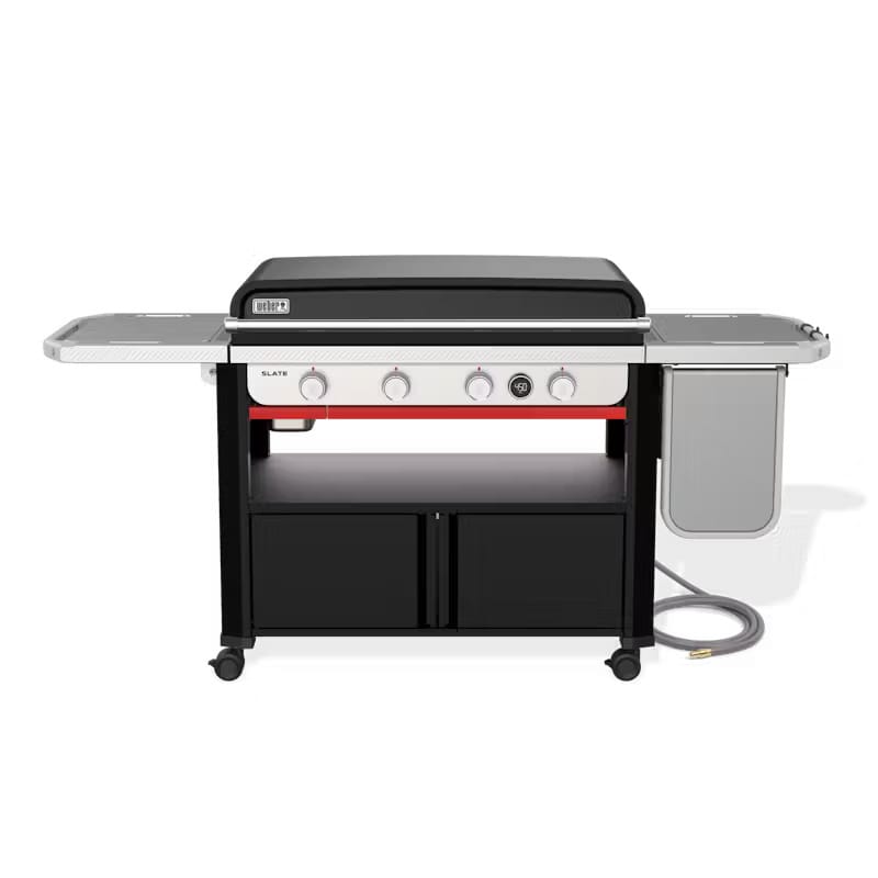Weber Outdoor Cooking > Gas Grills > Griddle Weber Slate 36" Rust-Resistant Griddle with Extendable Side Table