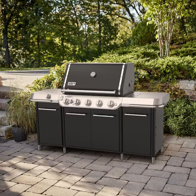 Weber Outdoor Cooking > Outdoor Kitchens > Islands Weber Summit GC38 E Grill Center